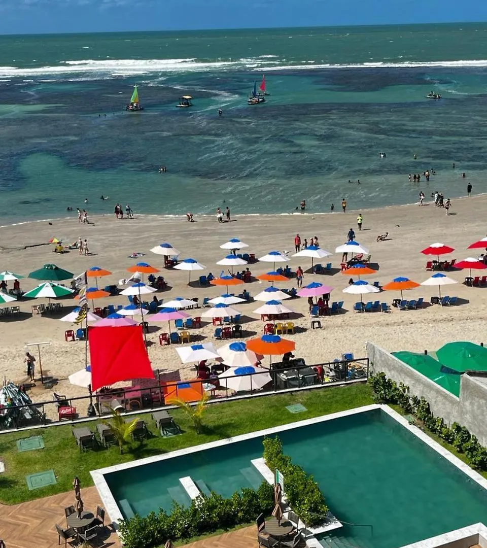 Flat A Beira-Mar De Porto De Galinhas - Mirante De Porto Apartamento Brasil