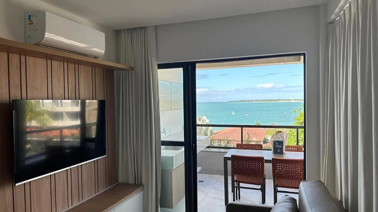 Flat A Beira-Mar De Porto De Galinhas - Mirante De Porto Apartment